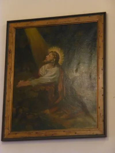 Agony in the Garden painting.