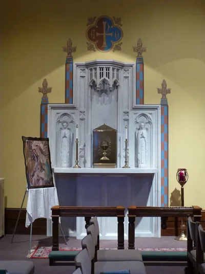 Left side altar.