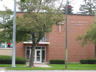 School building.