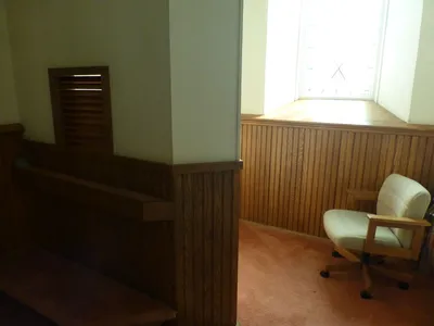 Confession room.