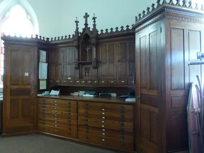 Sacristy.
