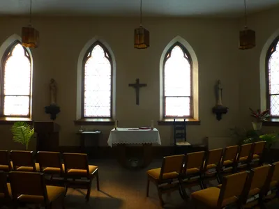 Chapel interior.