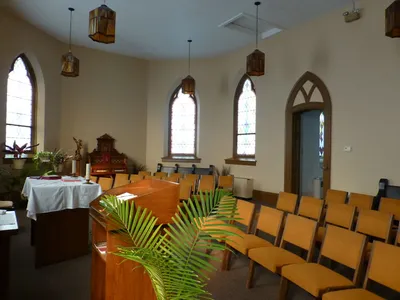 From front left corner.