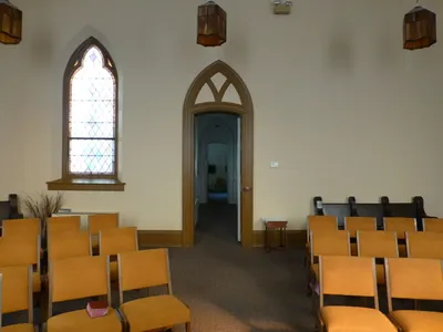 Back of the chapel.