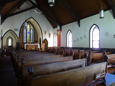 From back left corner.