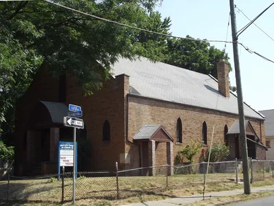 Former chruch seen from right angle.