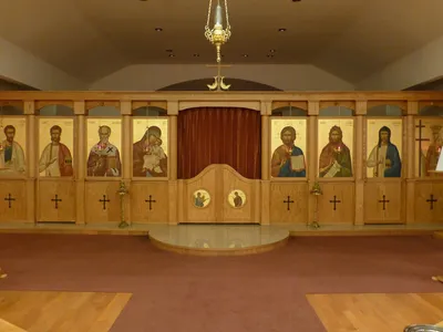 Iconostasis.