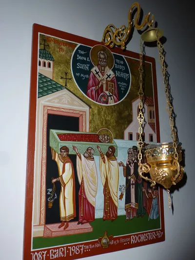 St. Nicholas icon.