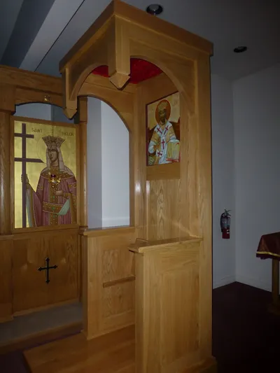 Bishop's throne.
