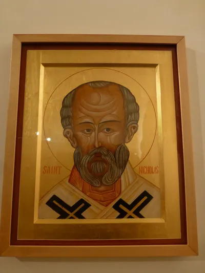 St. Nicholas icon.