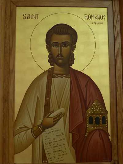Icon of St. Romanos.