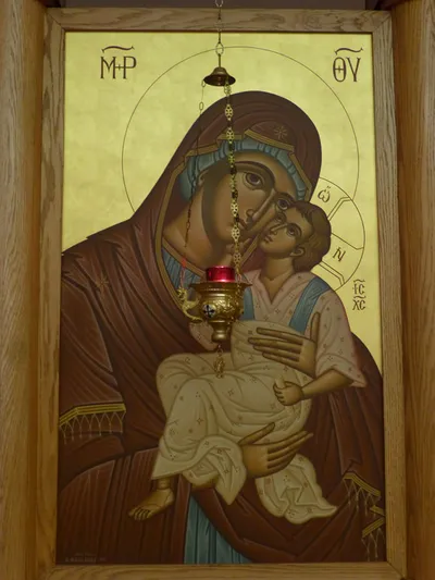 Icon of Our Lady.