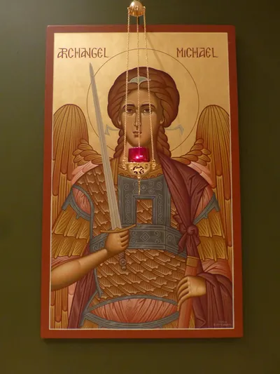 St. Michael icon.