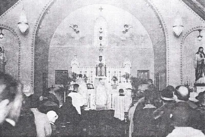 First Divine Liturgy. Source: 75 Years and Still Working Wonders