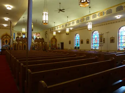 From back left corner.