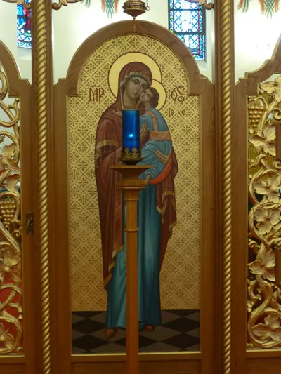 Iconostasis.