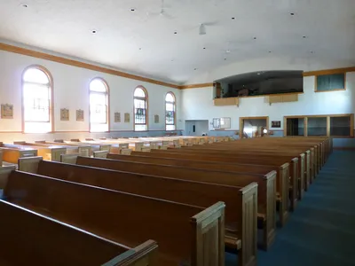 From front left corner.