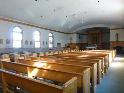 From back right corner.