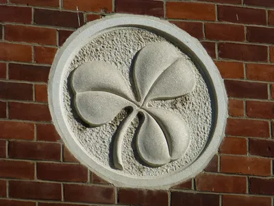 St. Patrick crest.