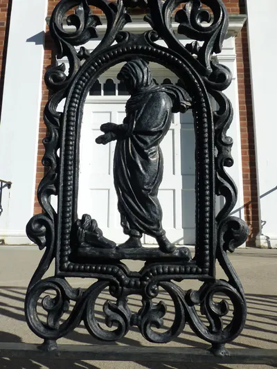Iron fence designs.