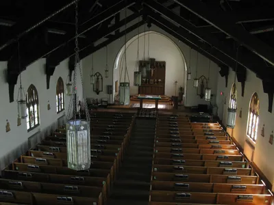 View from the choir loft.