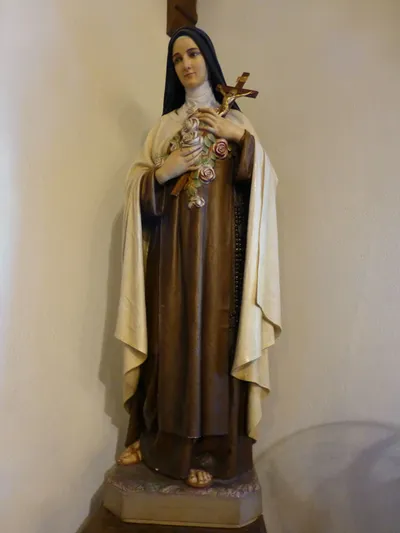 Statue of St. Theresa.