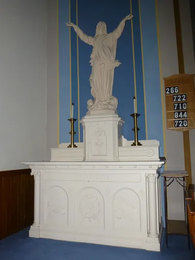 Left side altar.