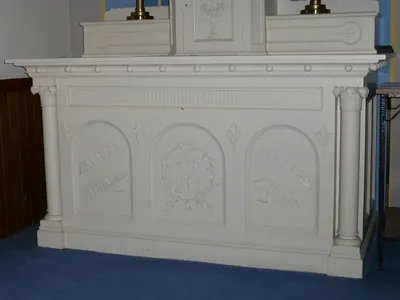 Our Lady altar.