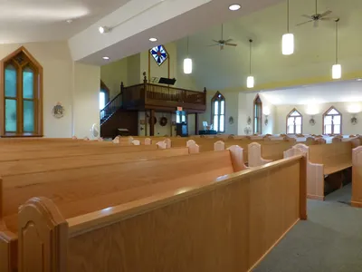 From front right corner.
