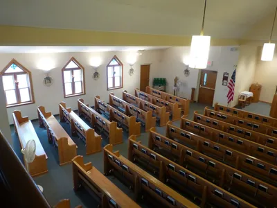 Left side seen from choir loft.