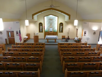 Middle seen from choir loft.