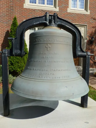 Church bell. I think this is from the original St. Anthony.