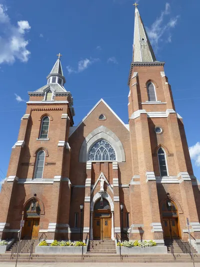 Front of the church (full).