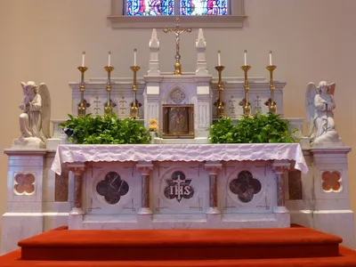 High altar close up.