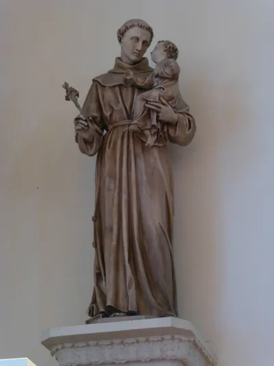 St. Anthony statue.