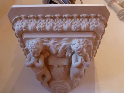 Angel base of statues.