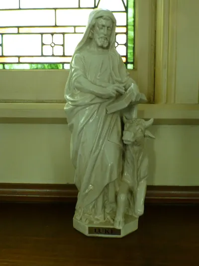 Statue of St. Luke.
