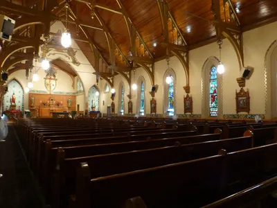 From back left corner.