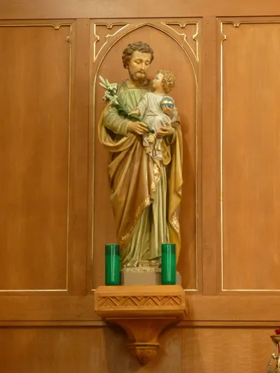 Statue of St. Joseph.