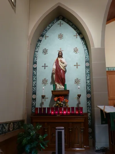 Left side altar.