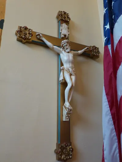 Crucifix.