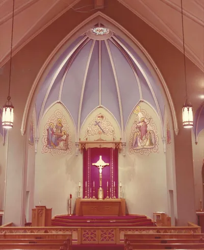 Sanctuary, post-1958 renovation.