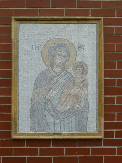 Our Lady mosaic.