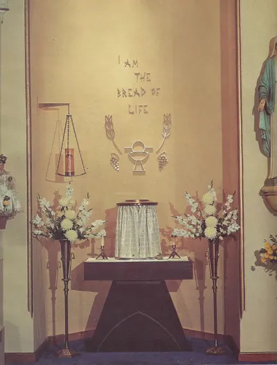Side altar, 1977.