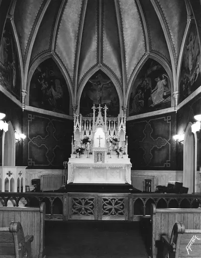 Interior appearance from 1915-1942.