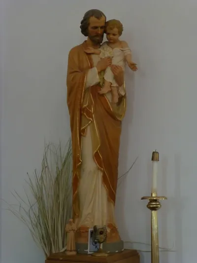 Statue of St. Joseph.