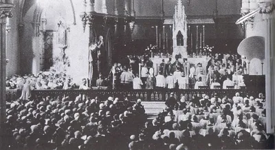 Mass in the Cathedral, undated.