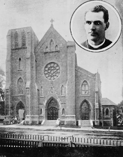 Exterior, 1892. Source: Roman Catholic Institutions of the City of Rochester, N.Y.