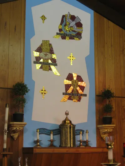 Tabernacle and mosaics.