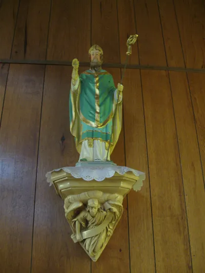 Statue of St. Patrick.